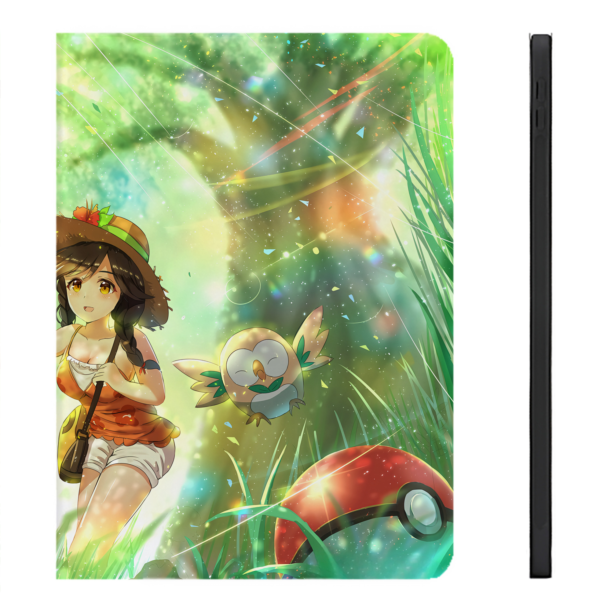 （画像用） ポケットモンスター Pokémon IPadケース ペンホルダー付き ブックスタイルデザイン